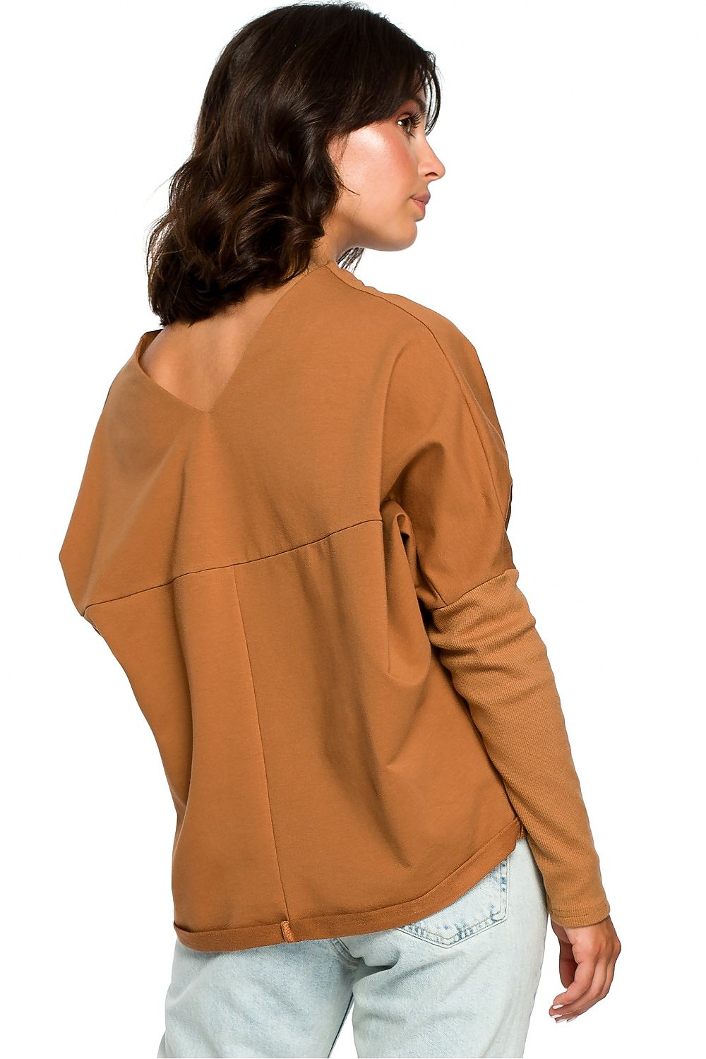 Løstsittende drapert genser - BeWear