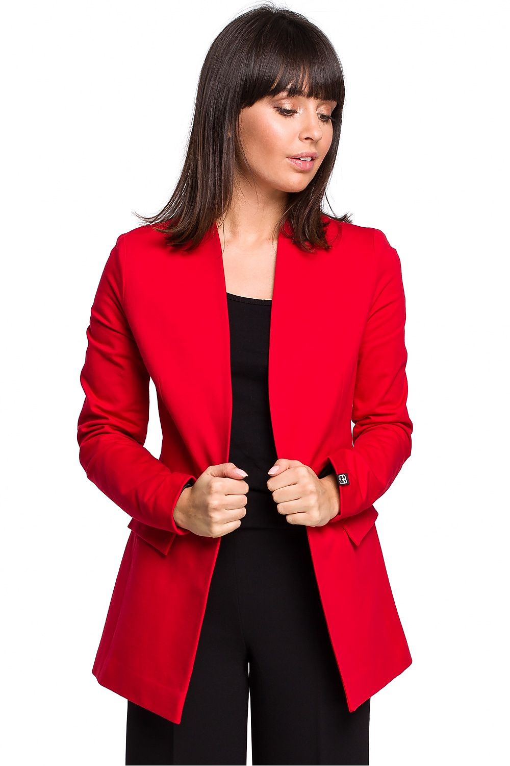 Stretch Bomullsstrikket Blazer / BeWear
