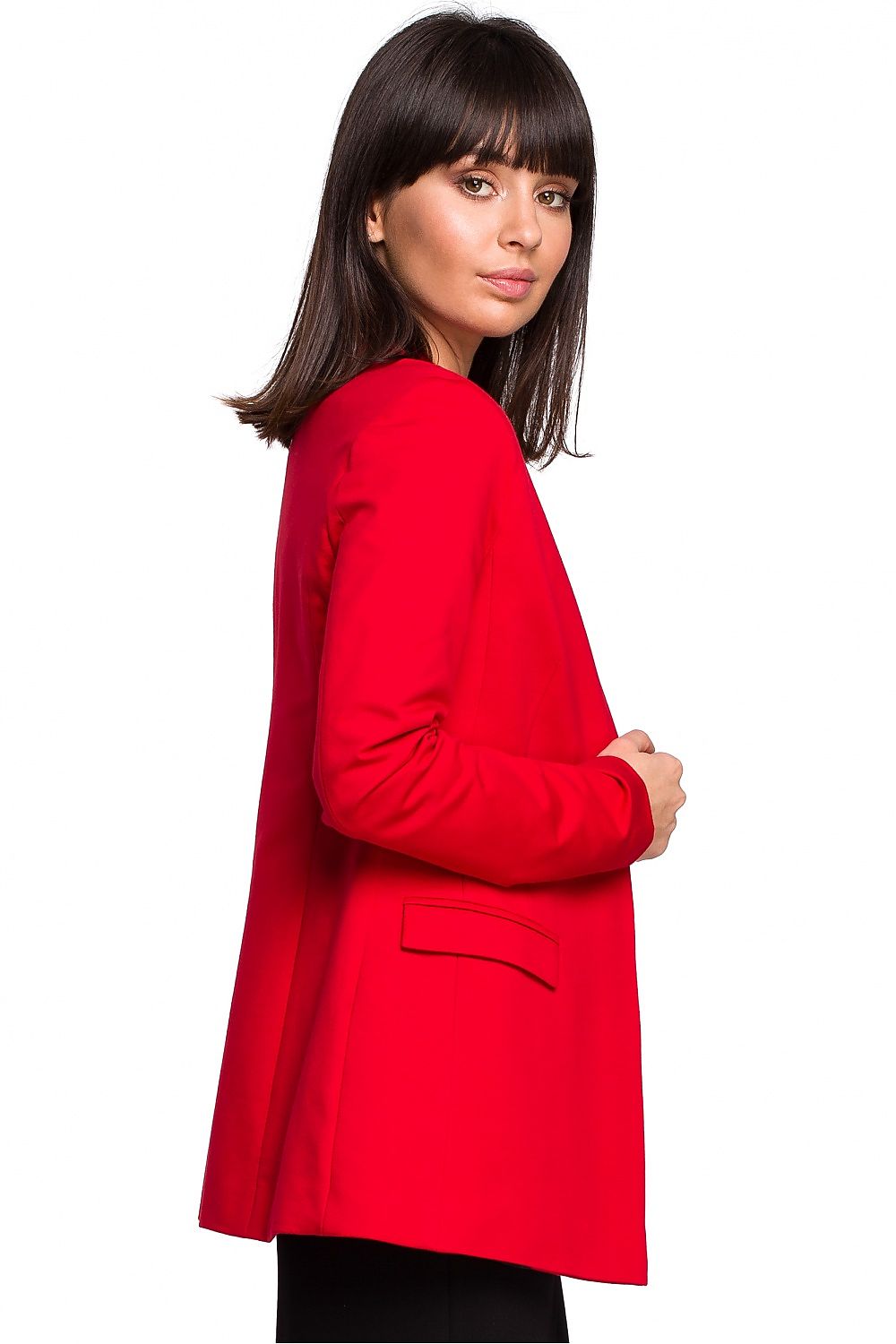 Stretch Bomullsstrikket Blazer / BeWear