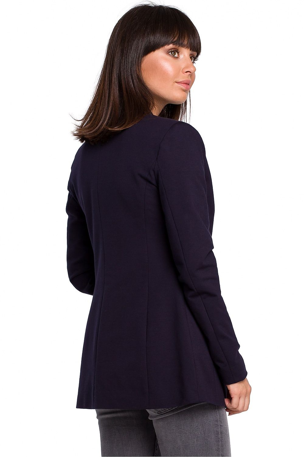Stretch Bomullsstrikket Blazer / BeWear