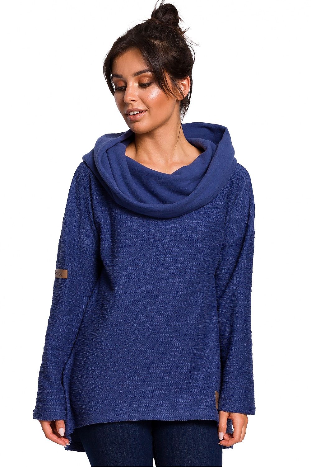 Varm asymmetrisk genser fra BeWear