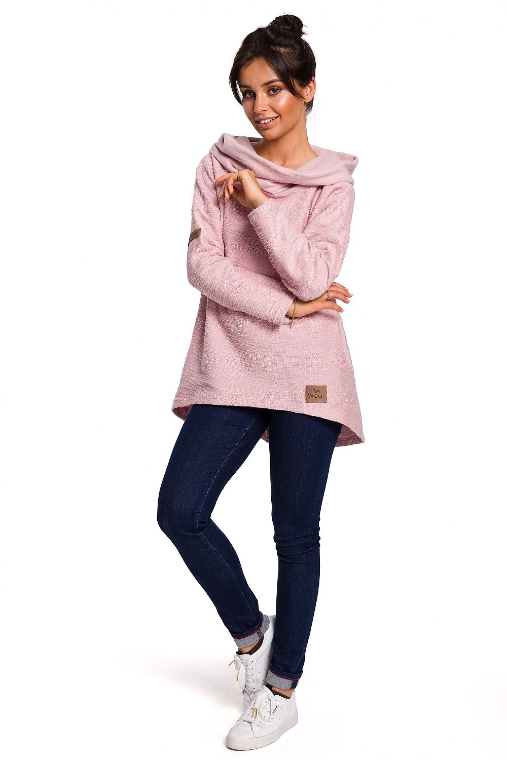 Varm asymmetrisk genser fra BeWear
