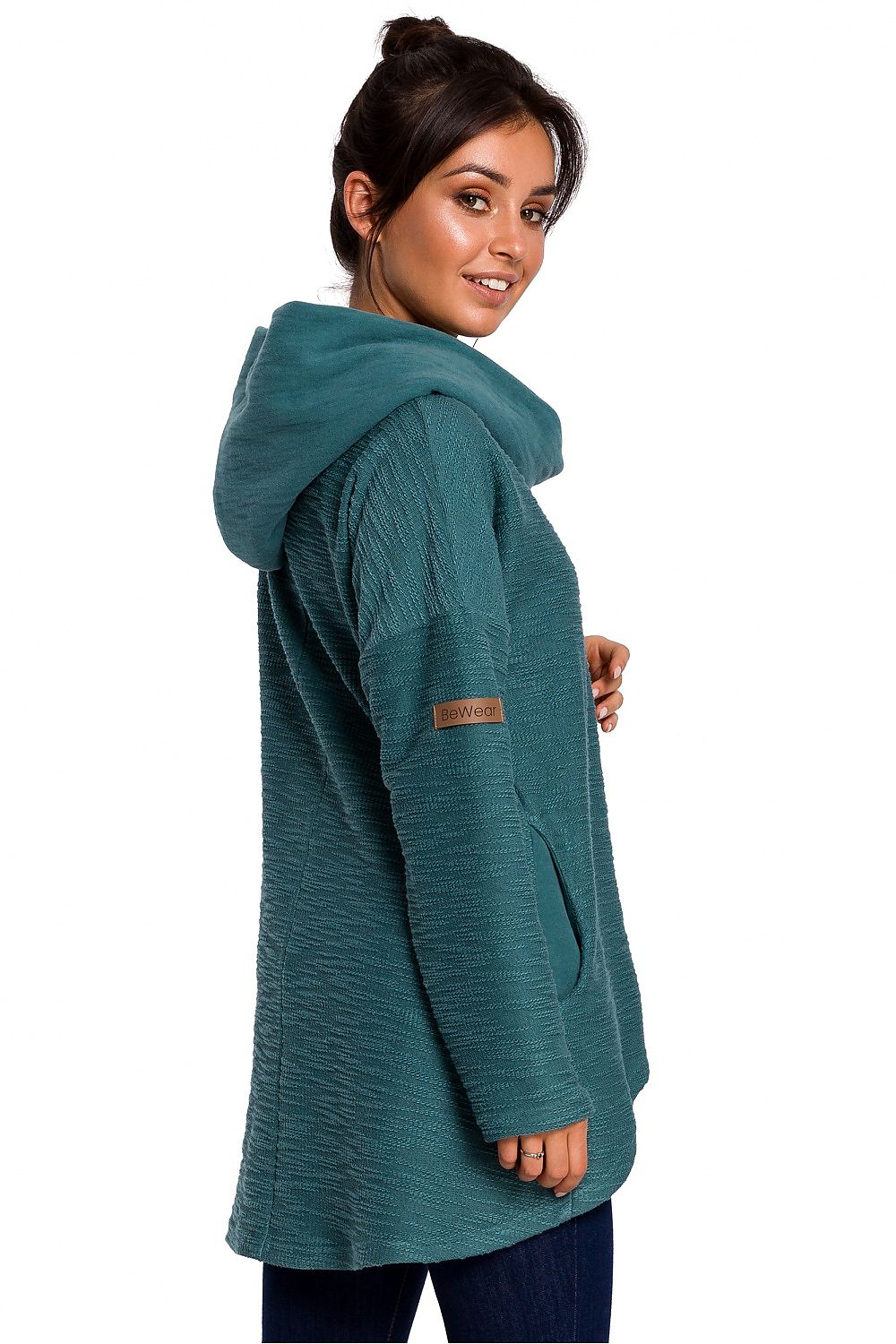 Varm asymmetrisk genser fra BeWear