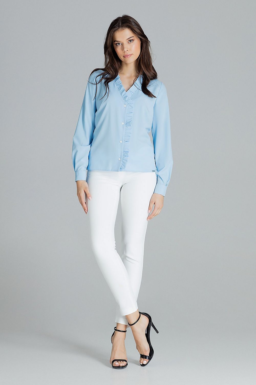 Frill Long sleeve shirt Lenitif
