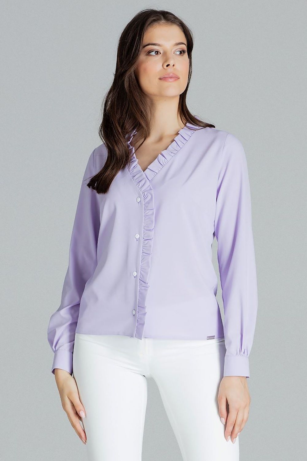 Frill Long sleeve shirt Lenitif