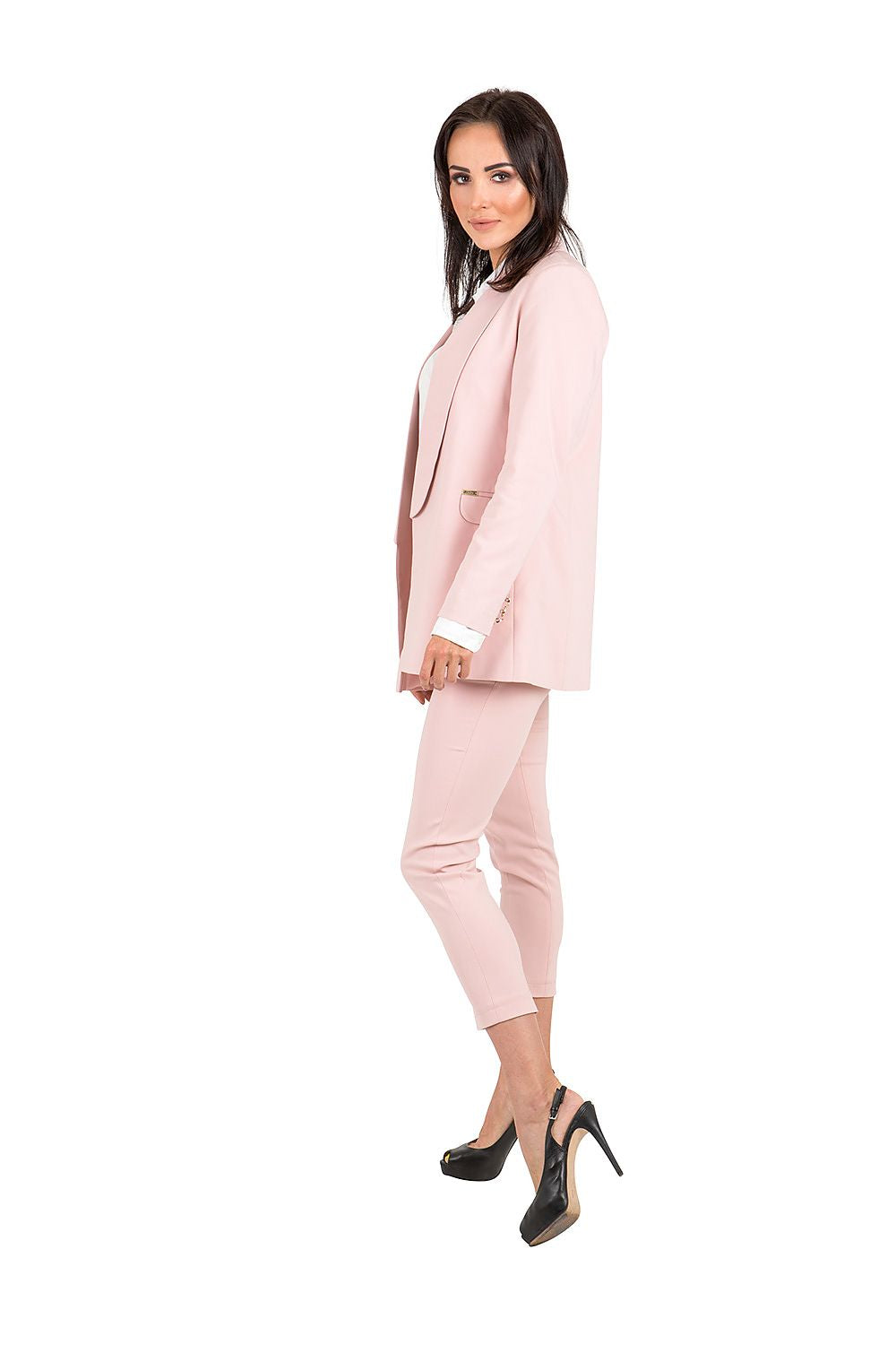 Three Buttons Blazer Jacket Cabba