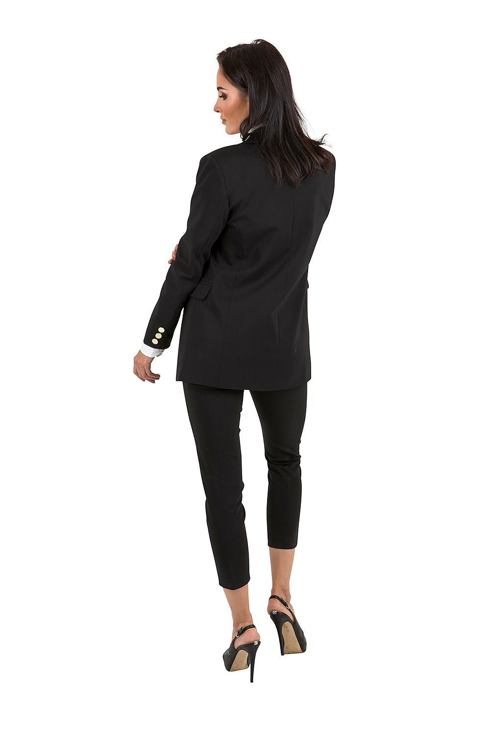 Three Buttons Blazer Jacket Cabba