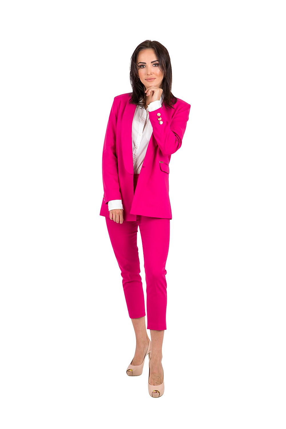 Three Buttons Blazer Jacket Cabba