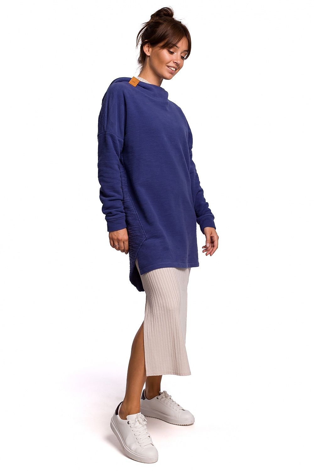 BeWear Long Sweatshirt med hette