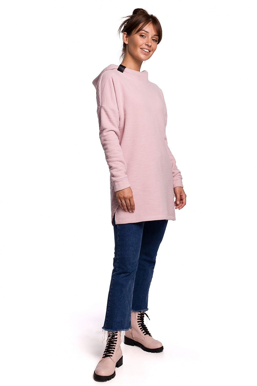 BeWear Long Sweatshirt med hette