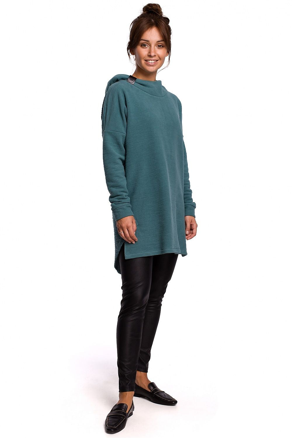 BeWear Long Sweatshirt med hette