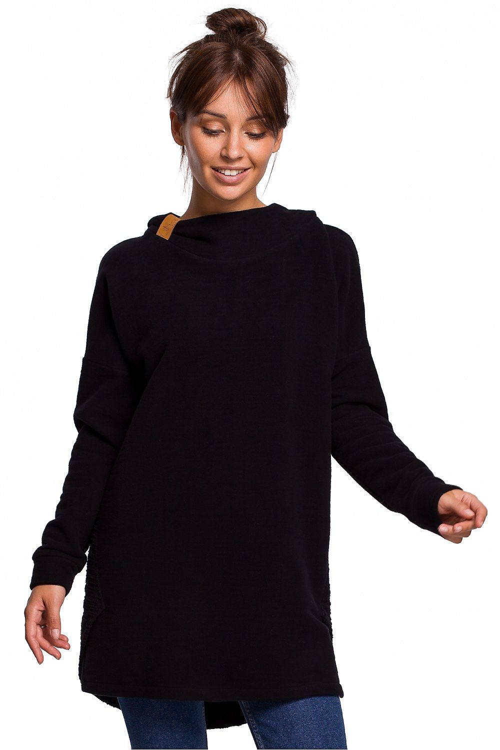 BeWear Long Sweatshirt med hette