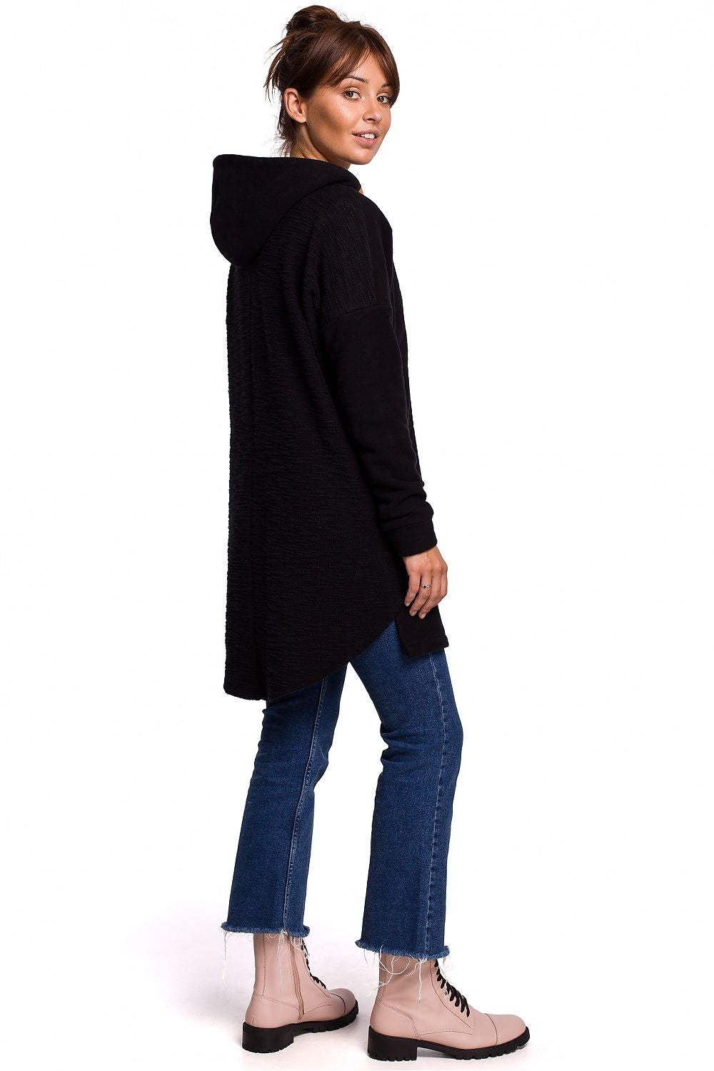 BeWear Long Sweatshirt med hette