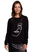 Bomull Sweatshirt - BeWear