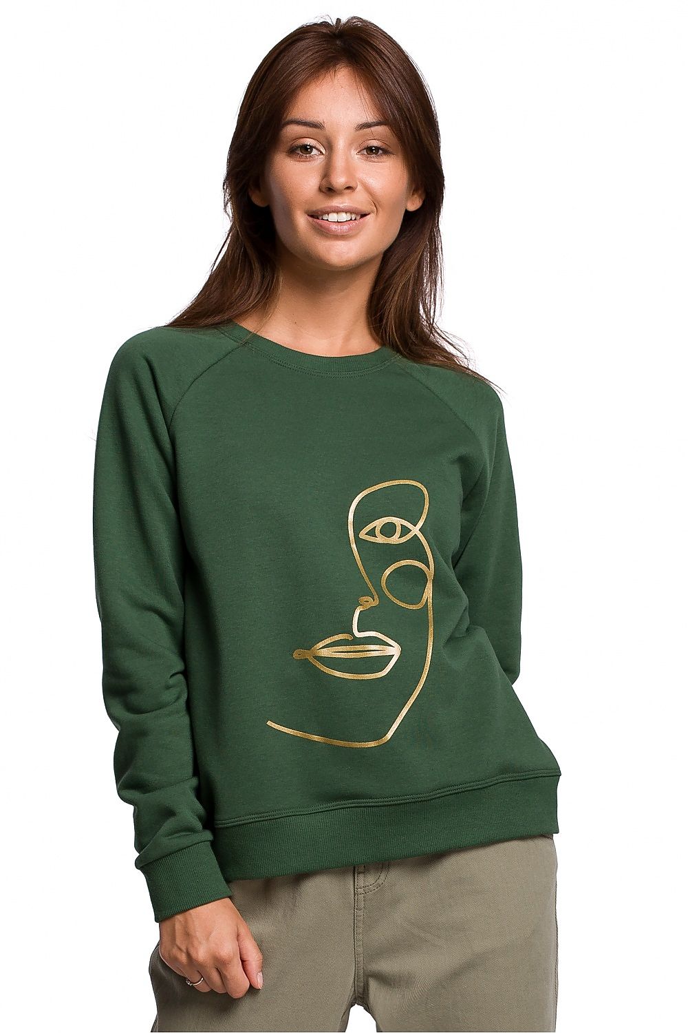 Bomull Sweatshirt - BeWear