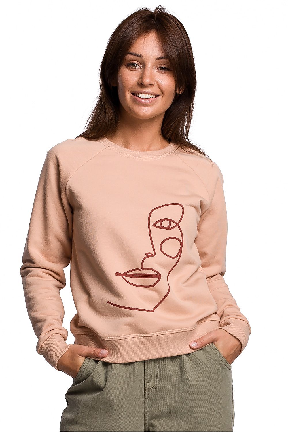 Bomull Sweatshirt - BeWear