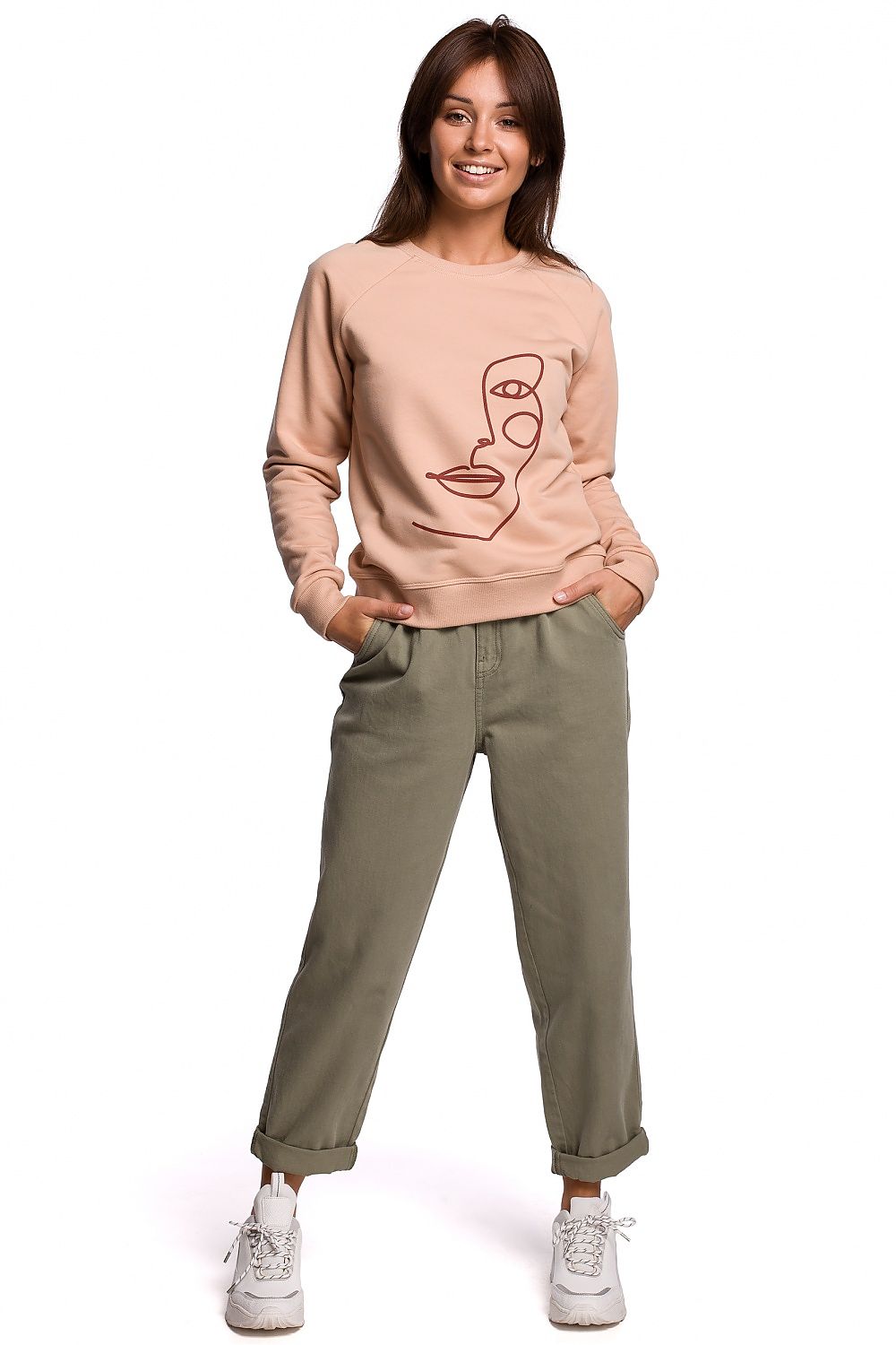 Bomull Sweatshirt - BeWear