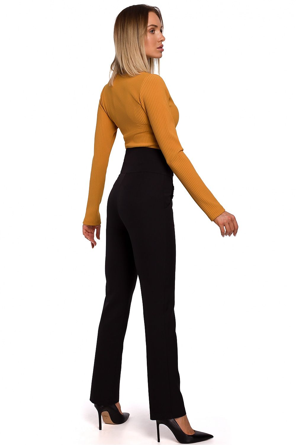 Slim-Fit bukser - høy midje