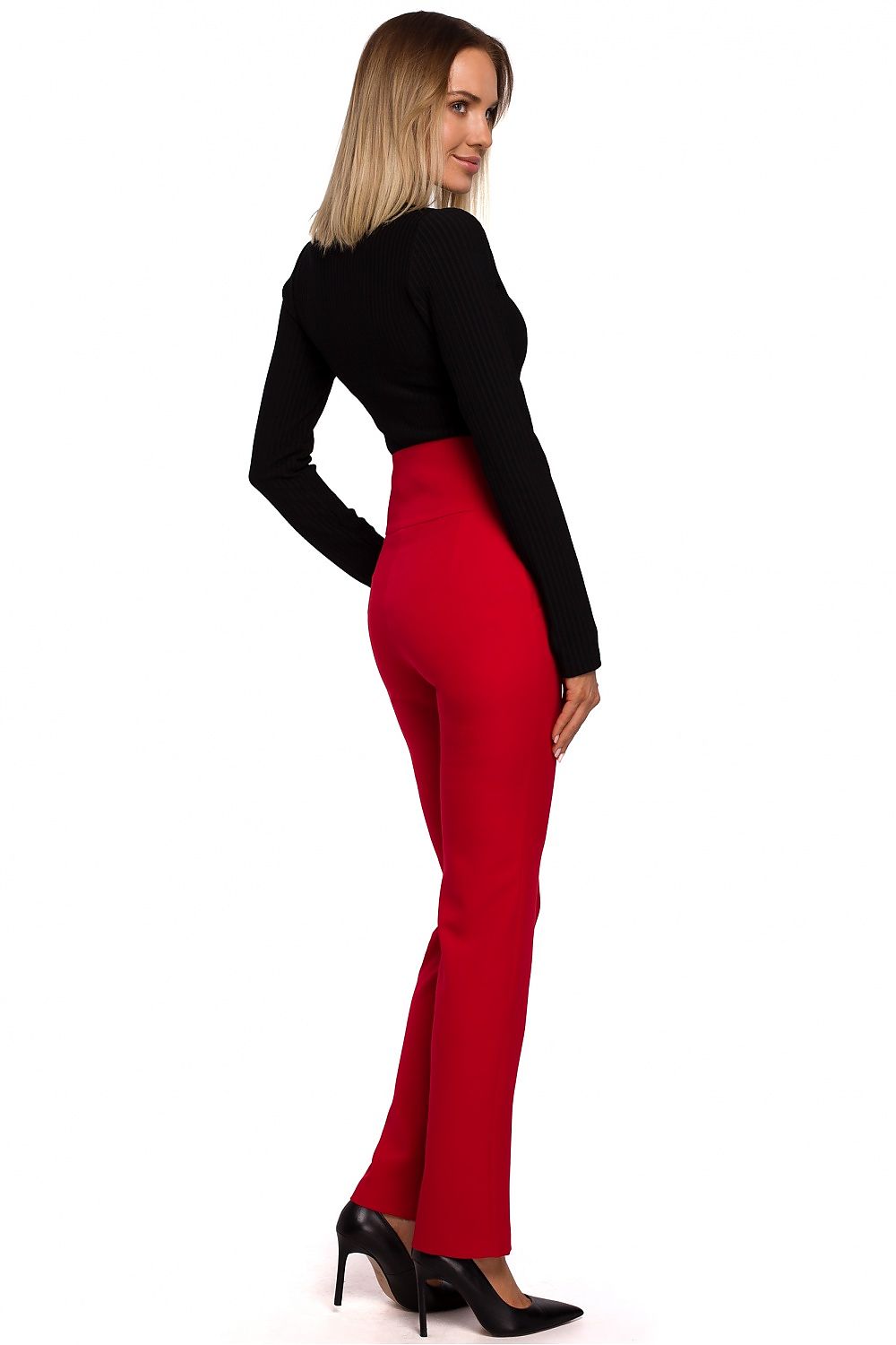 Slim-Fit bukser - høy midje