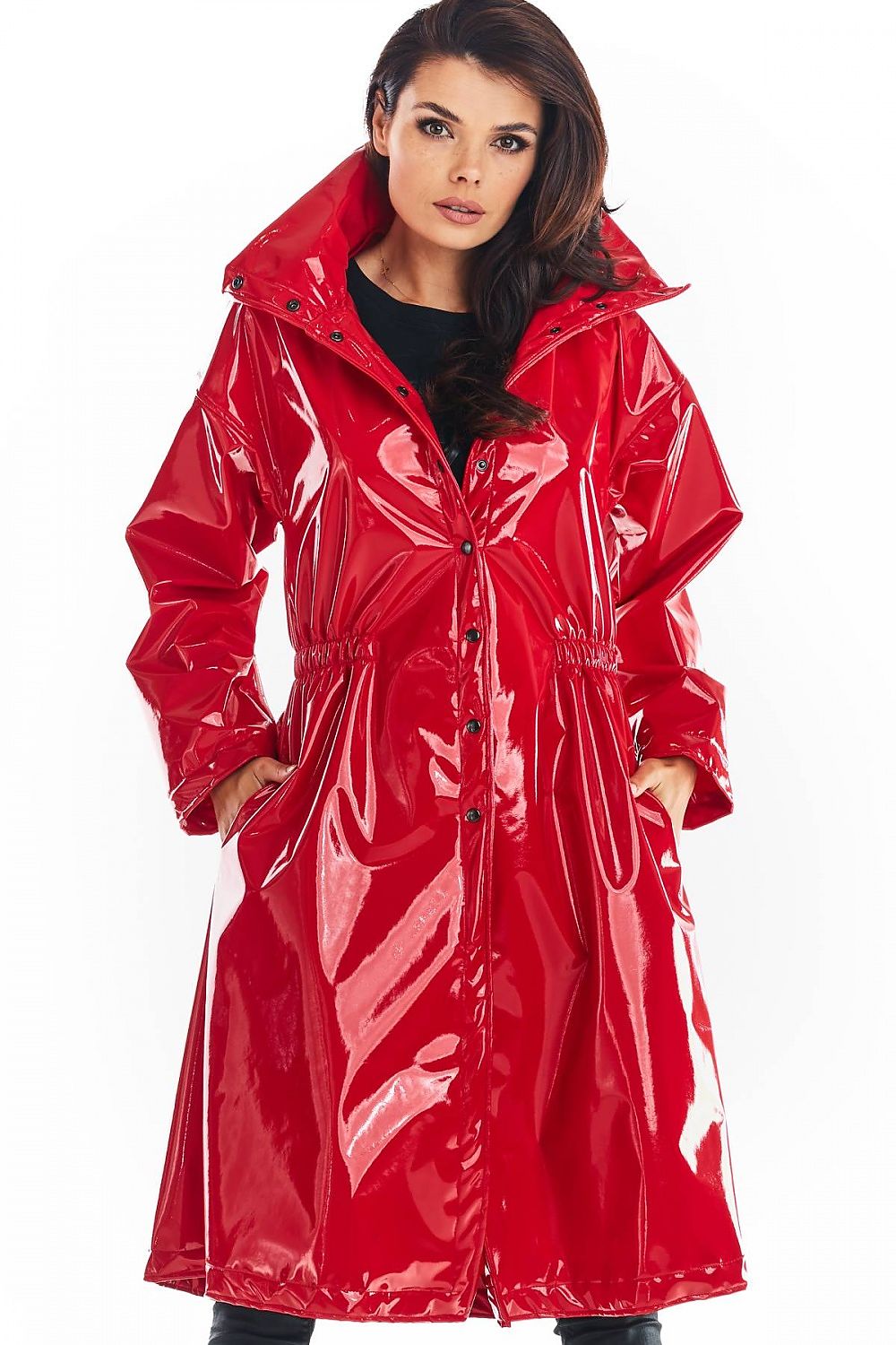 Black and Red Coat awama
