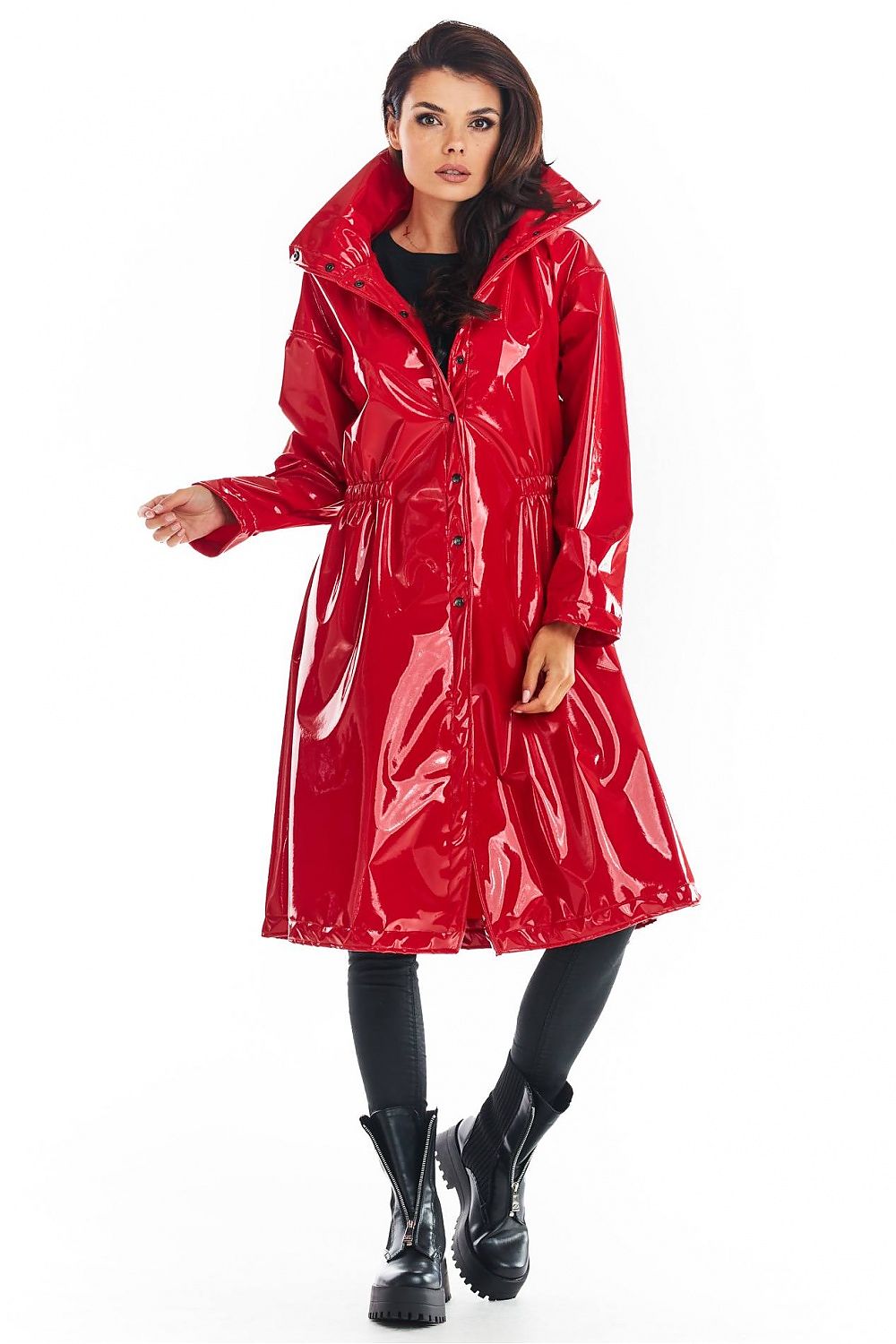 Black and Red Coat awama