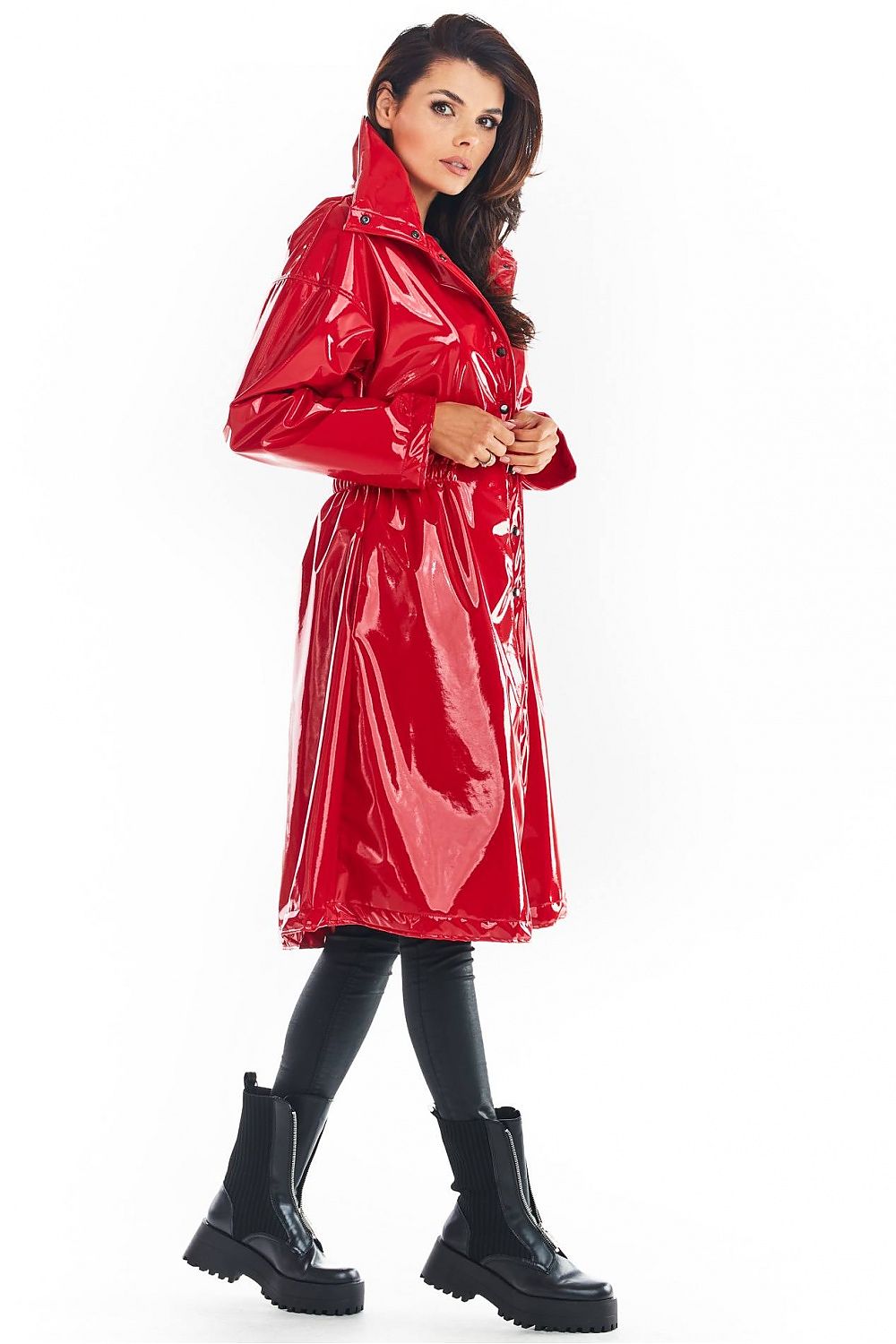 Black and Red Coat awama