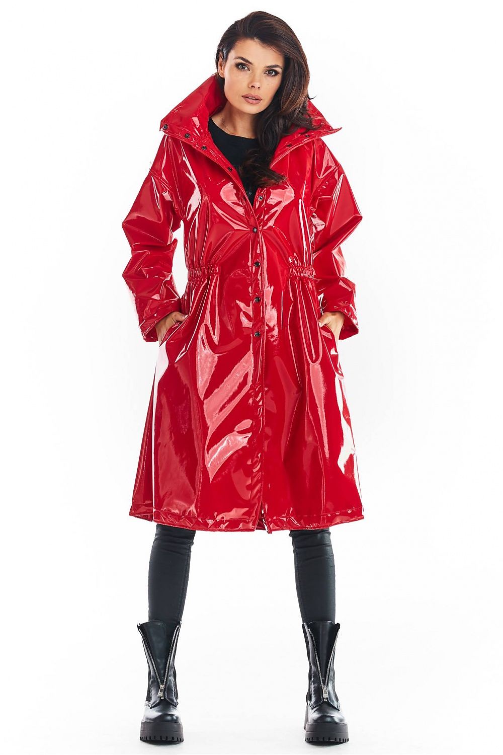 Black and Red Coat awama