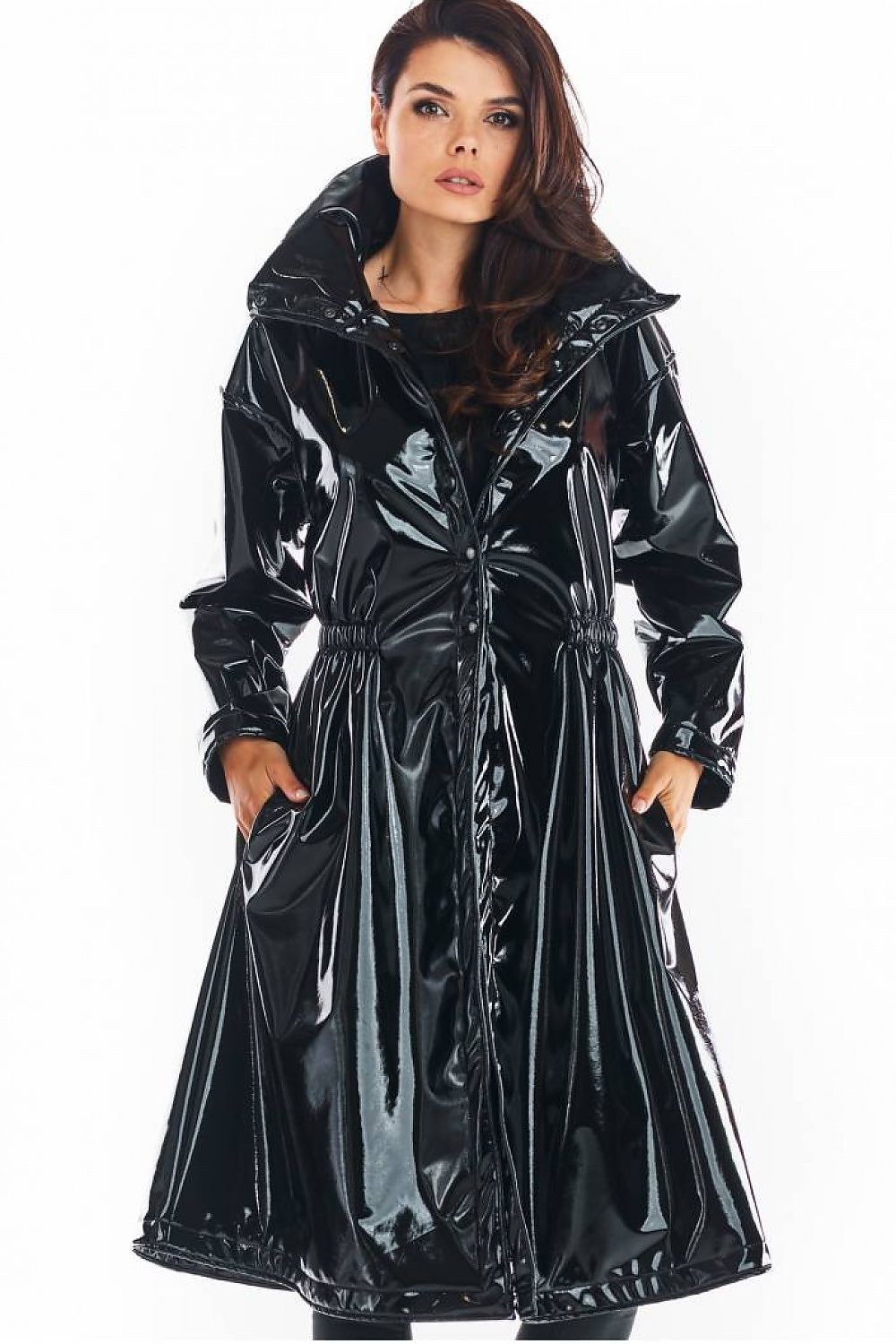 Black and Red Coat awama