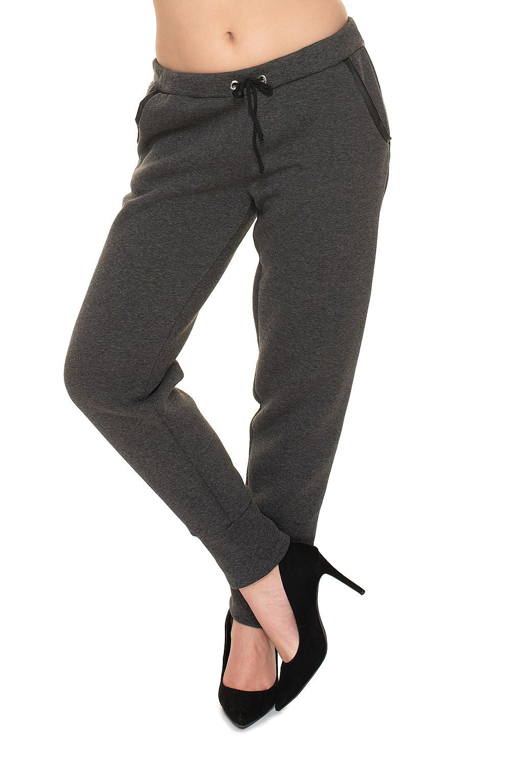 Eco-Leather Tracksuit trousers PeeKaBoo