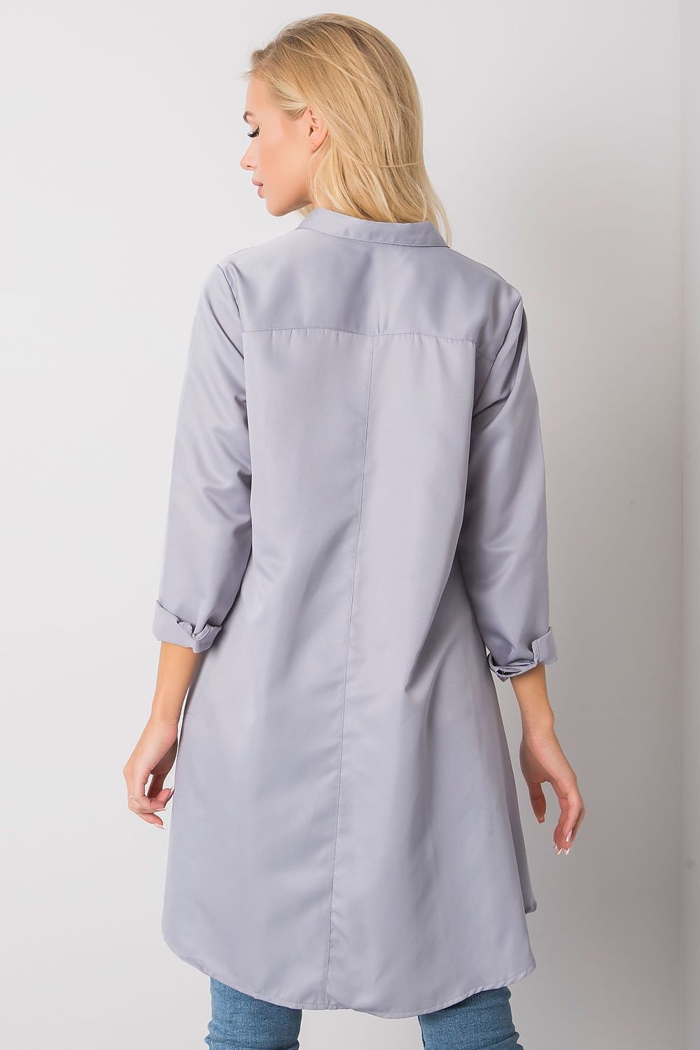 Long sleeve shirt with longer back Ex Moda