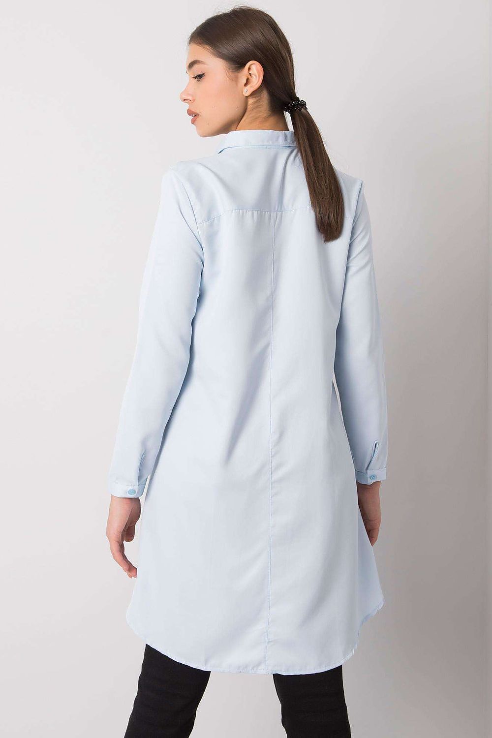 Long sleeve shirt with longer back Ex Moda