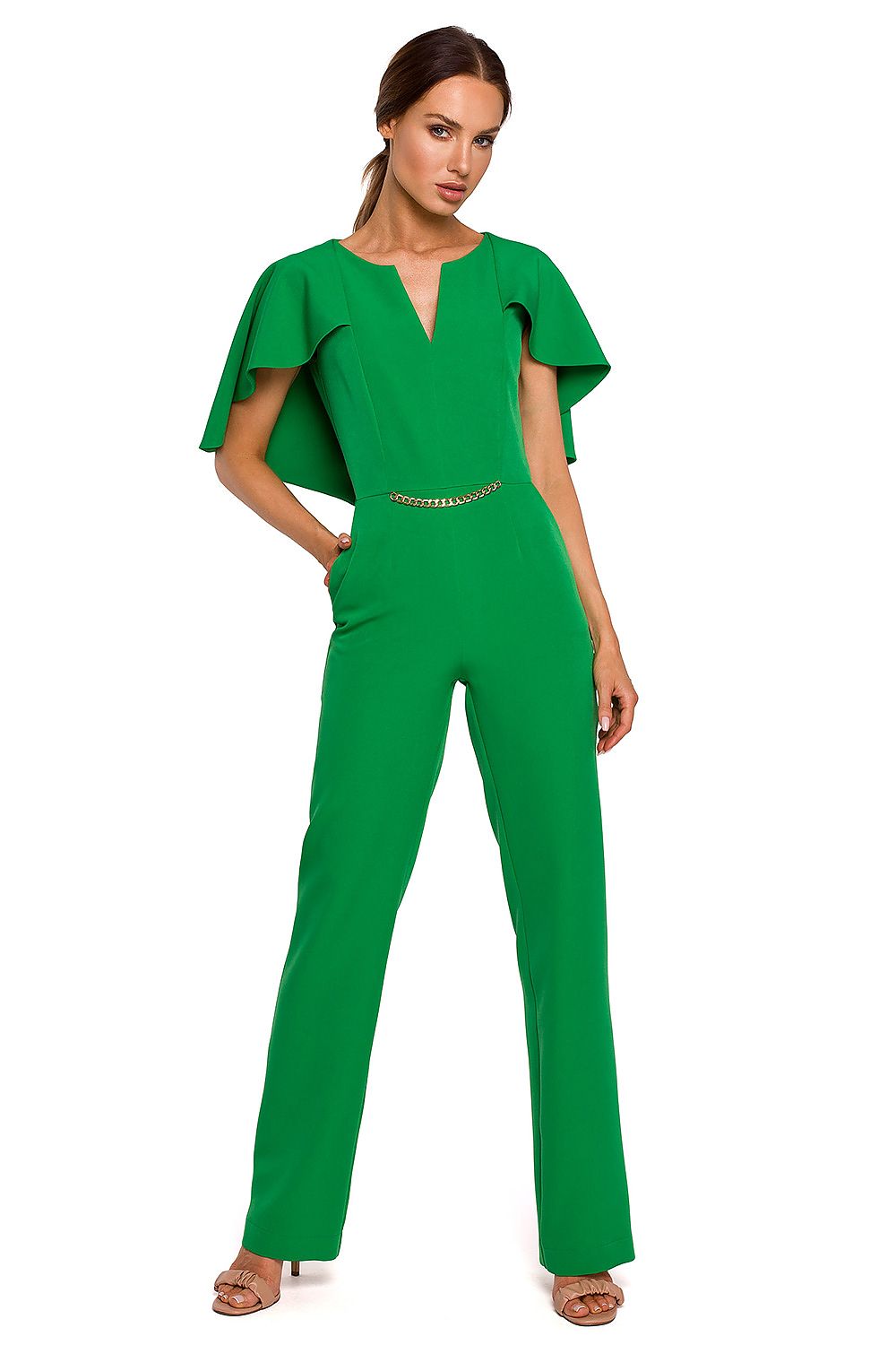 V-Hals Jumpsuit - Moe