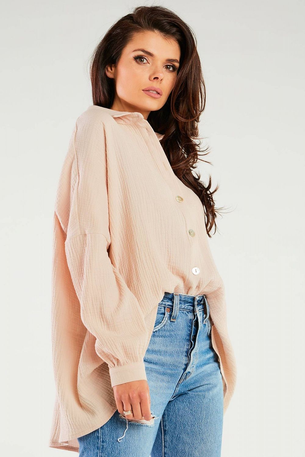 Long sleeve shirt Oversized Infinite You