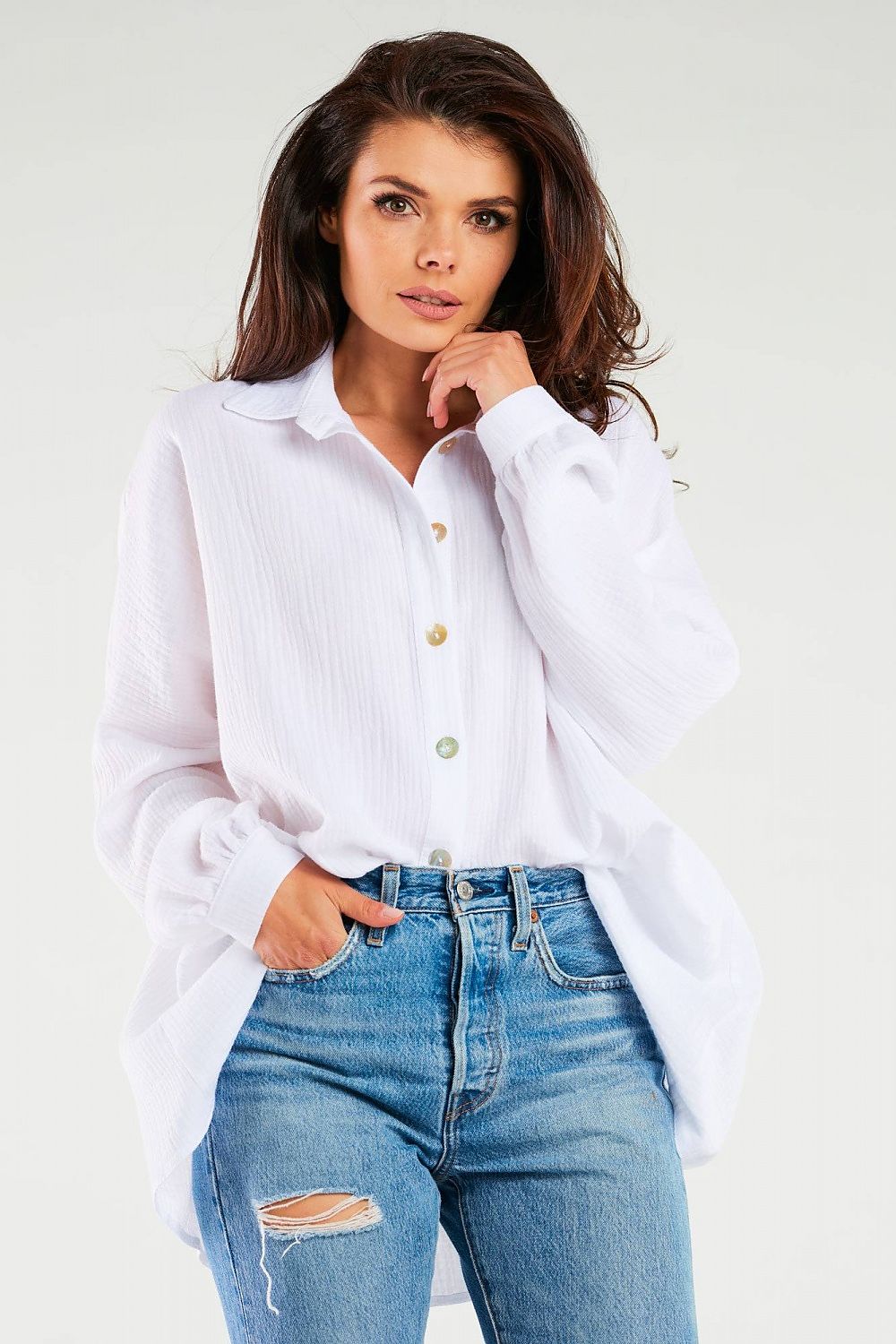 Long sleeve shirt Oversized Infinite You