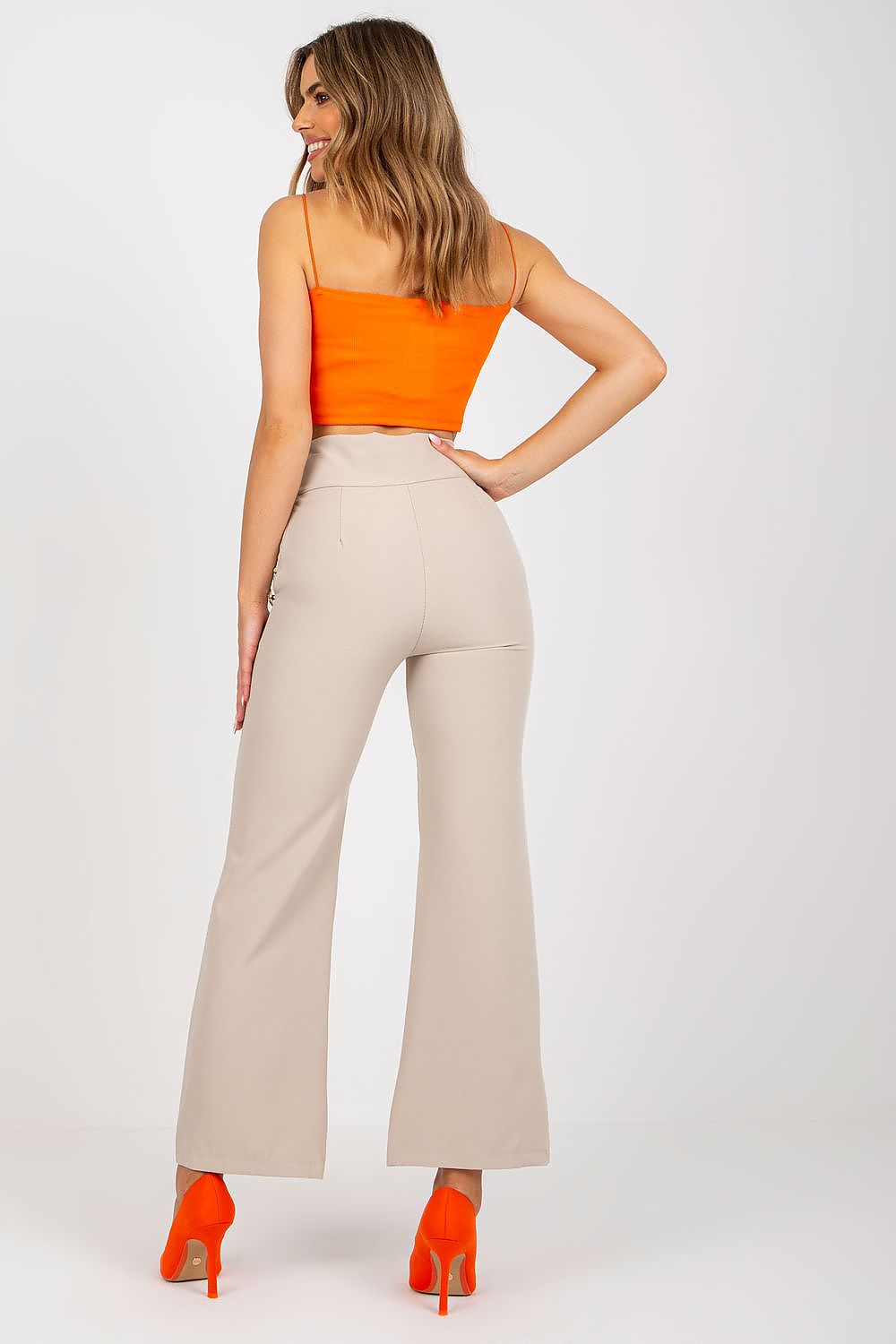 Chic High-Midje Bukser