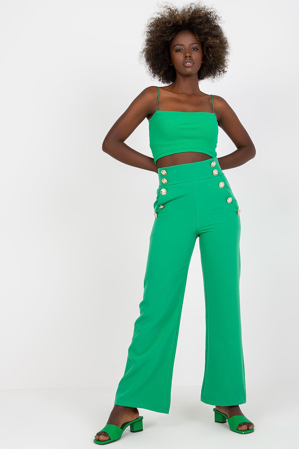 Chic High-Midje Bukser