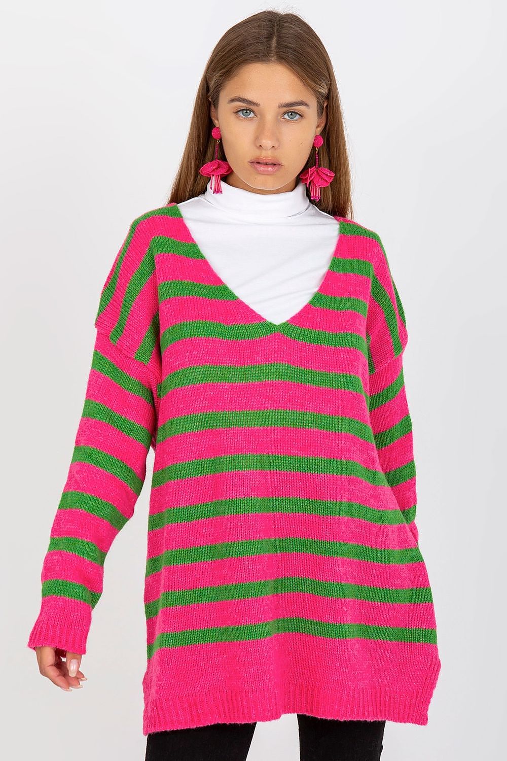Colorful Stripes Jumper Och Bella