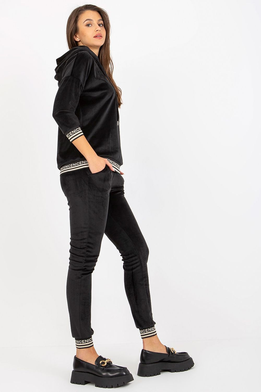 Velour Long Pant Set Relevance