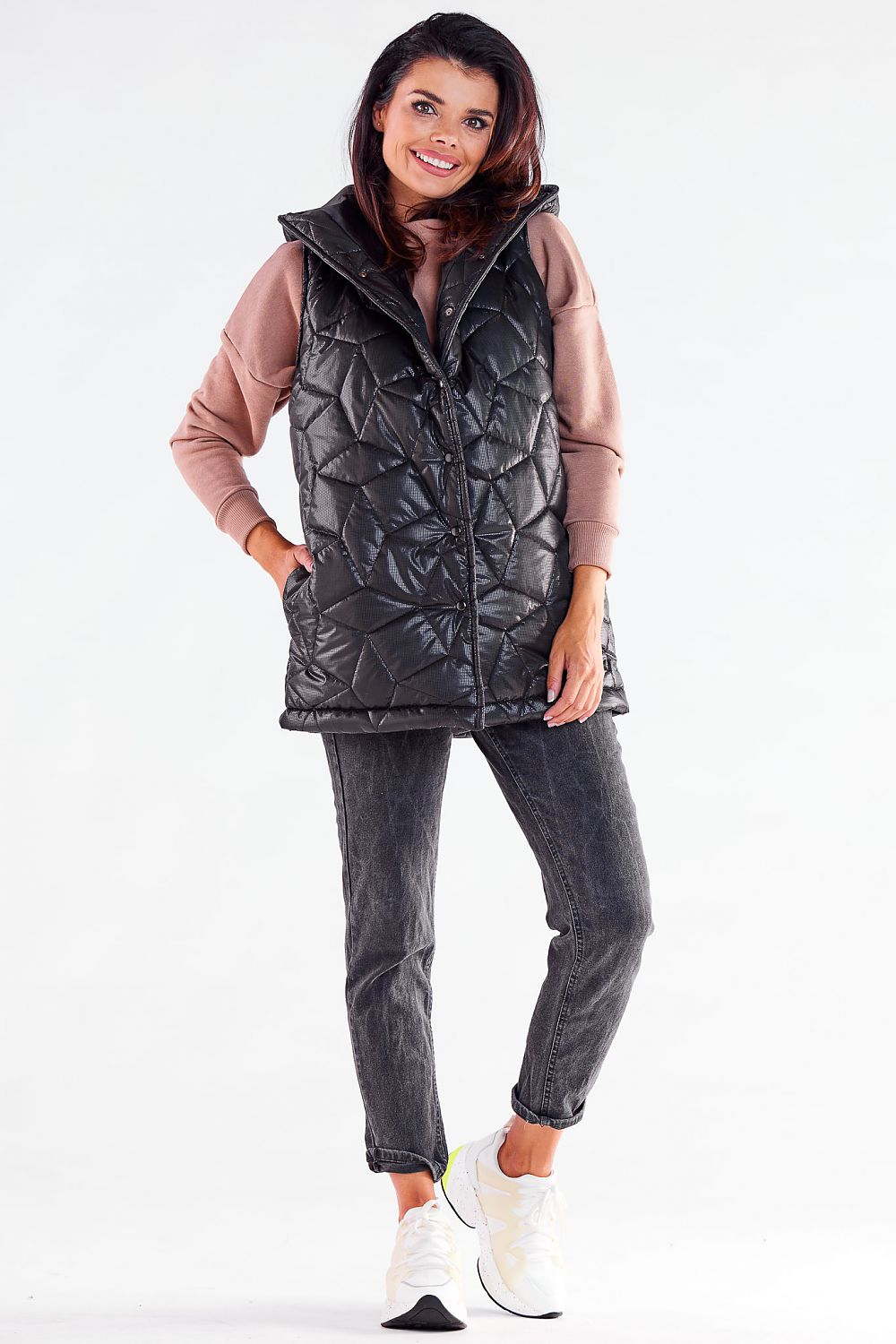 Quilted Warm Gilet awama