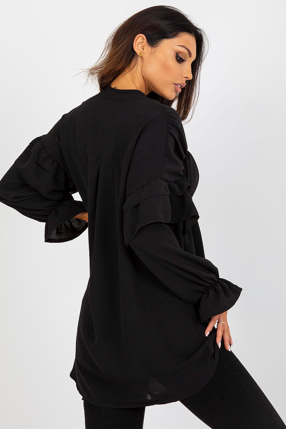 Long sleeve shirt with button-down Och Bella