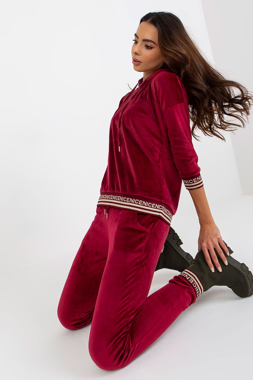 Velour Long Pant Set Relevance