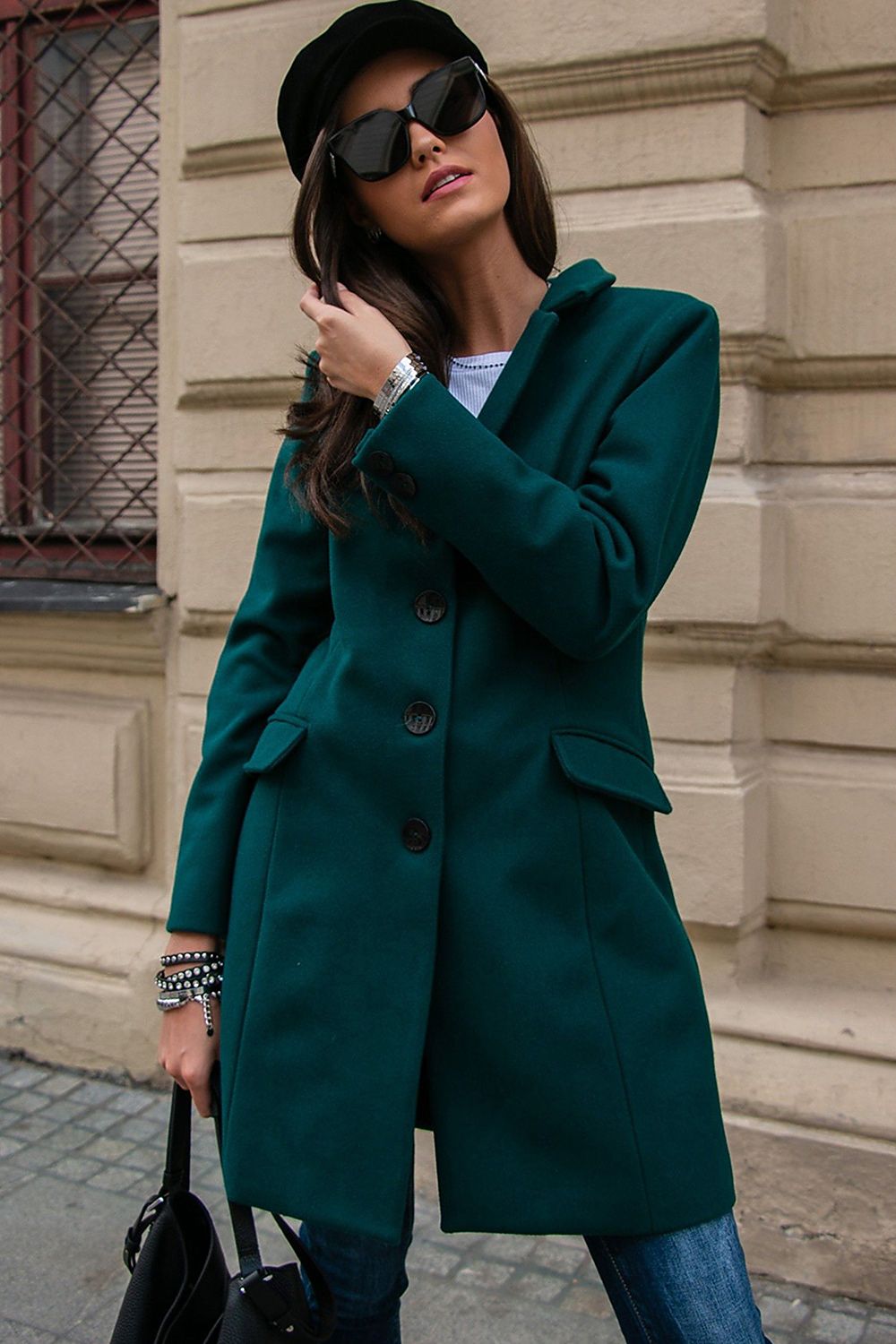 Enkeltspent Frakk Roco Fashion