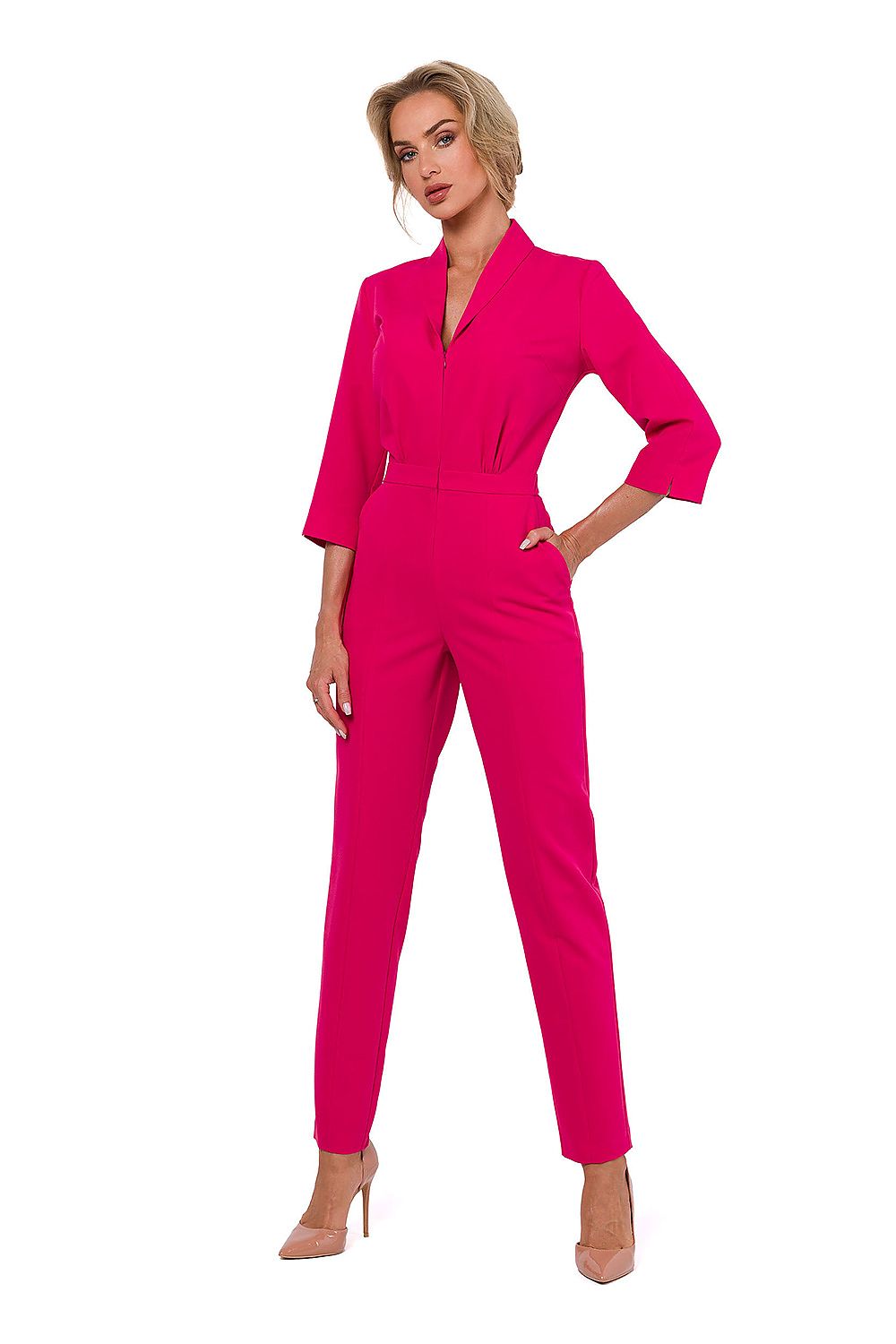 3/4-ermer Jumpsuit - Moe