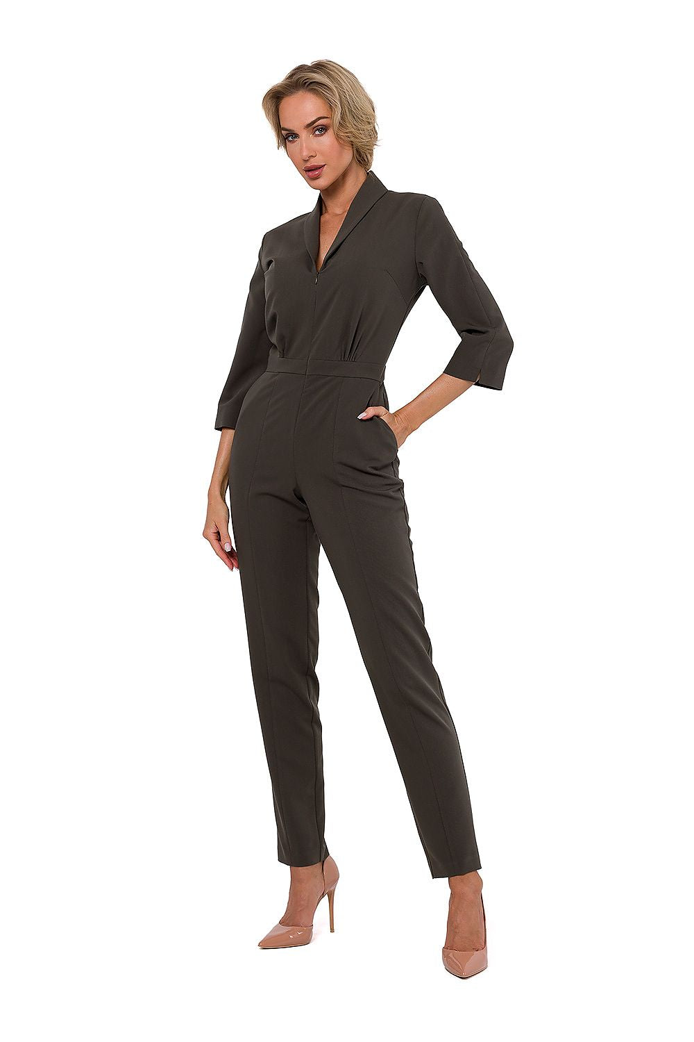 3/4-ermer Jumpsuit - Moe