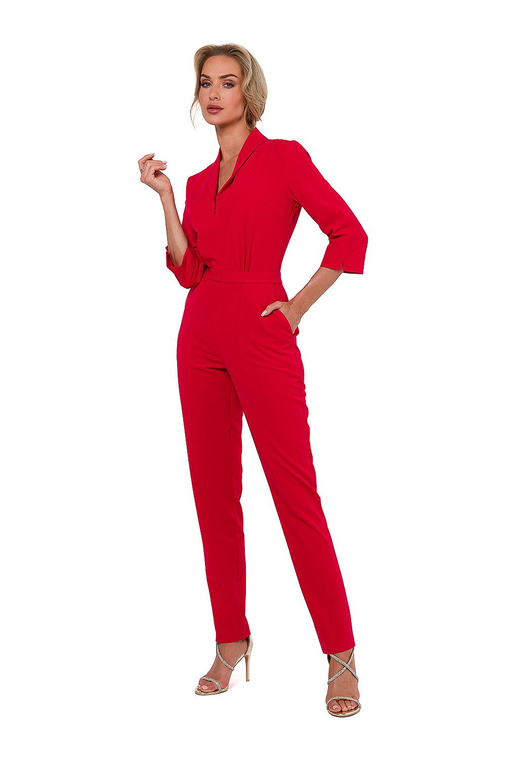 3/4-ermer Jumpsuit - Moe