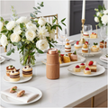 Stambha 2-in-1 Tealight & Candle Holder | Wood & Copper