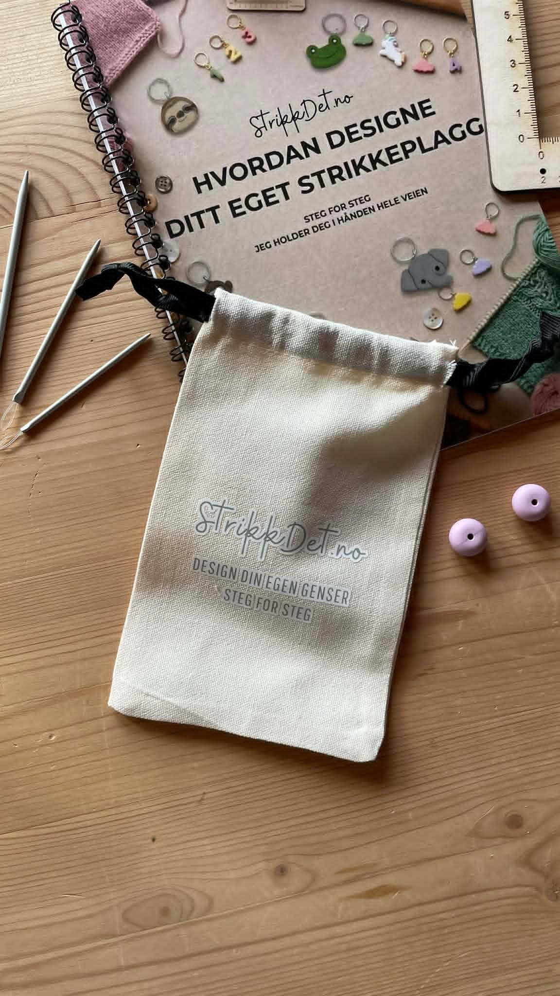 (FORHÅNDSBESTILLING) Strikkehefte "Hvordan designe ditt eget strikkeplagg"