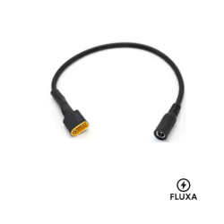 Fluxa XT60 han til DC5521 hun  - 0,3m solcellekable for strømstasjon