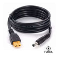 Fluxa XT60 til DC5521  - 1,5m solcellekable for strømstasjon