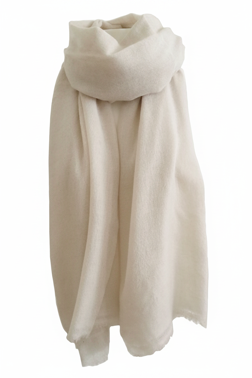 Havana scarf 1 ply light grey